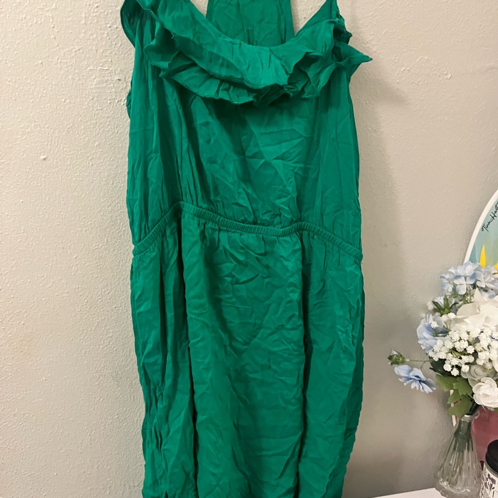 My Star Denim Green Dress